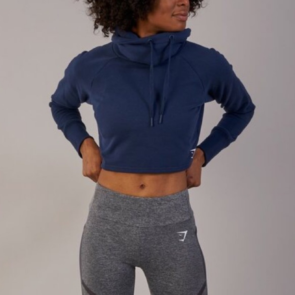 Gymshark slouch cropped hoodie BNWT